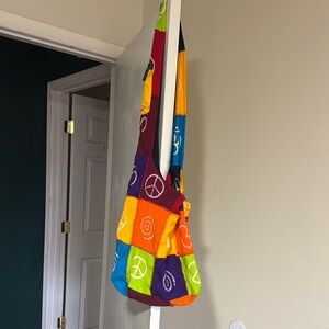 Colorful Patchwork Boho Shoulder Bag